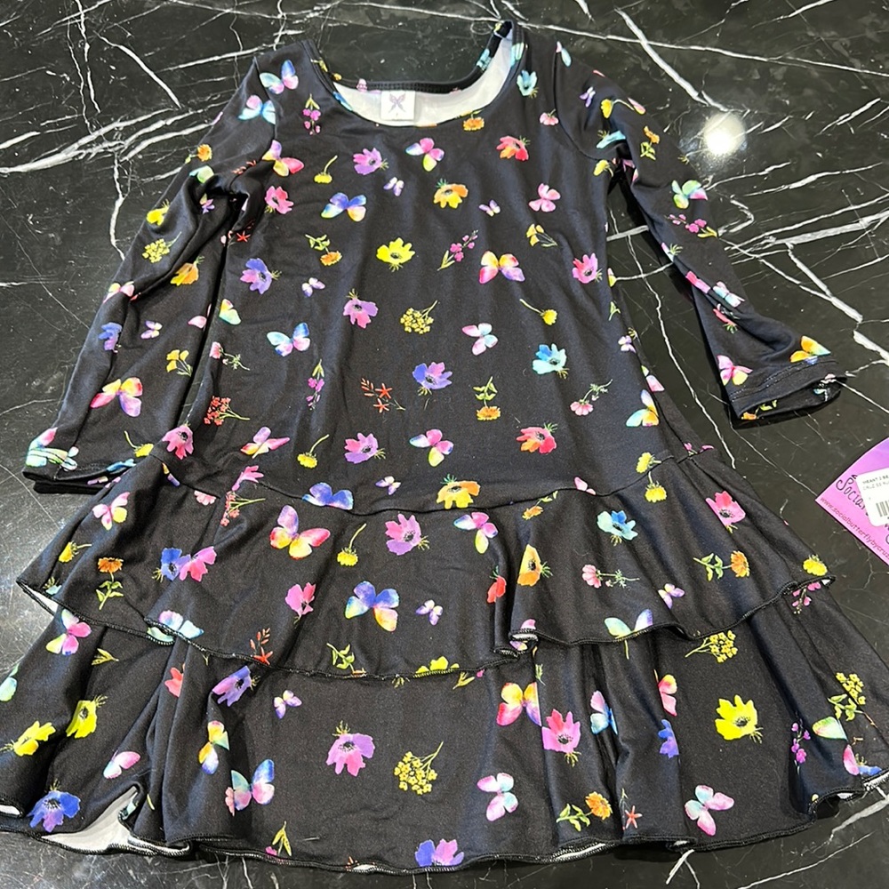 Girls floral dress